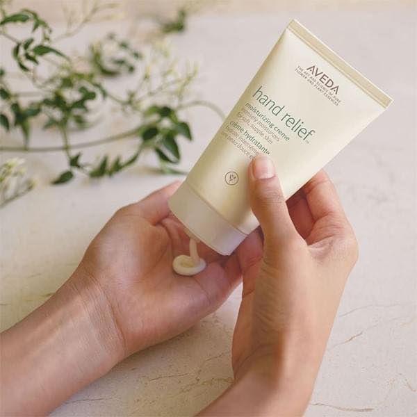 Washing your hands a lot more these days Nourish dry skin with Hand Relief Moisturizing Creme