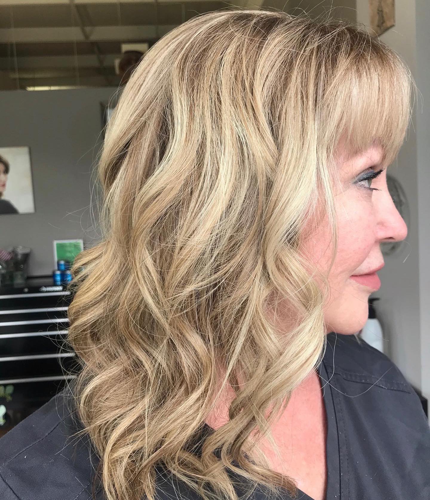 Color highlights and cut
