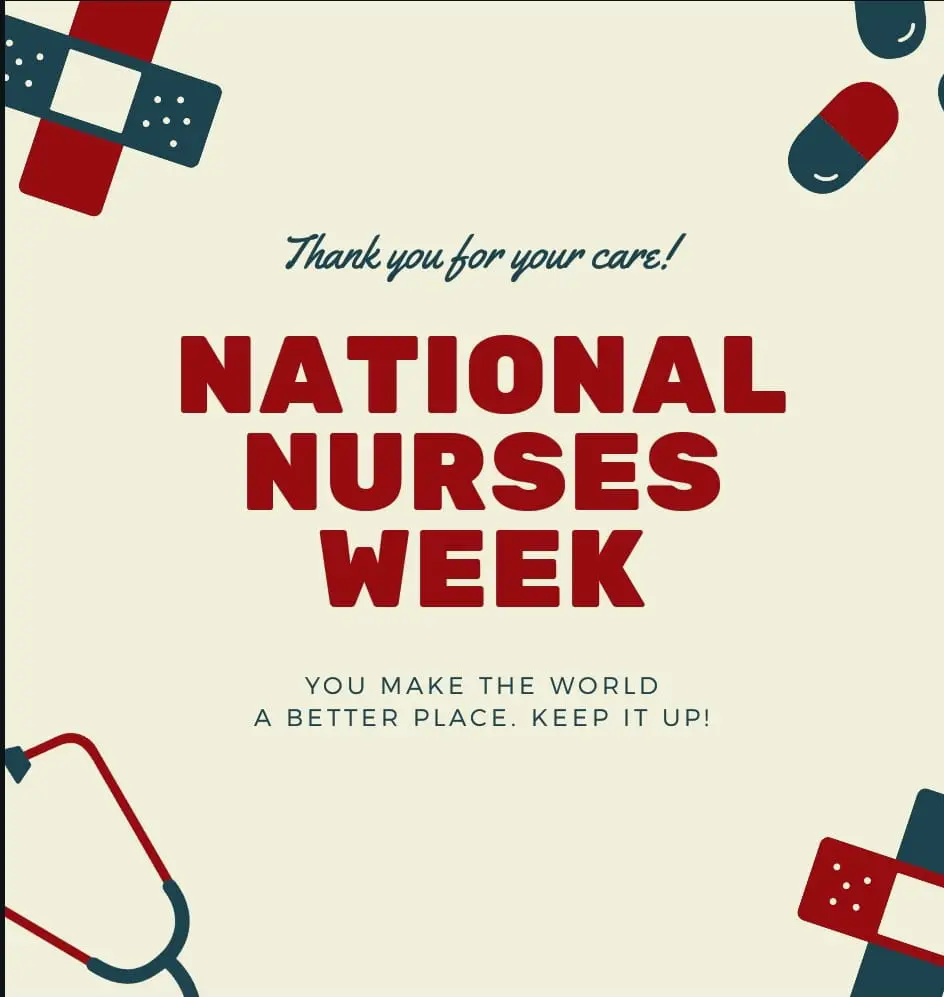Happy👩‍⚕️week to all the nurses around the world! It takes a lot of ❤, care and dedication to take care of others
