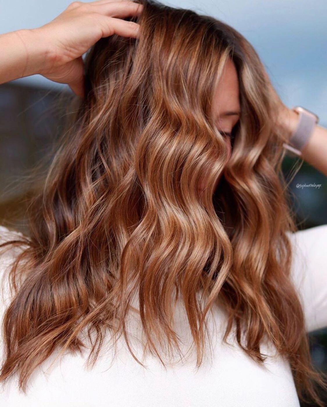 Currently OBSESSED over this gorgeous copper tone