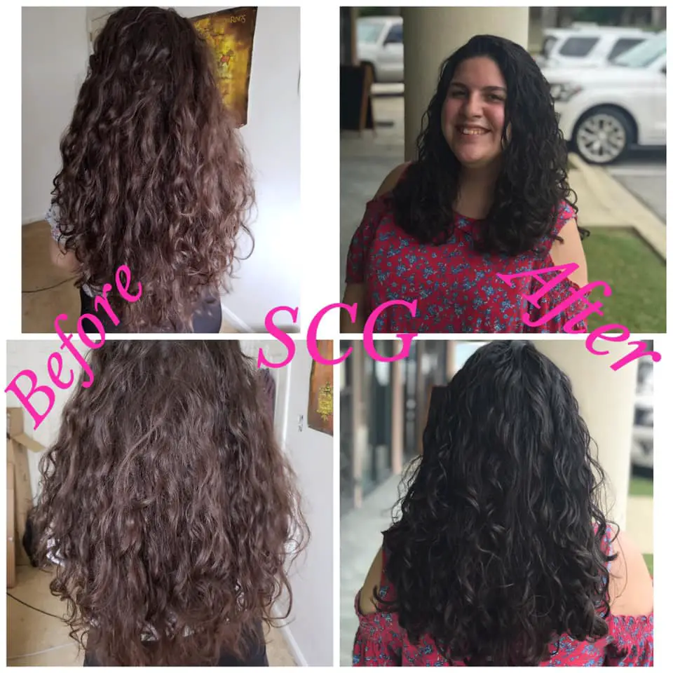 Beautiful Nicole Mendez visited with me yesterday and we cut probably 8-10 inches