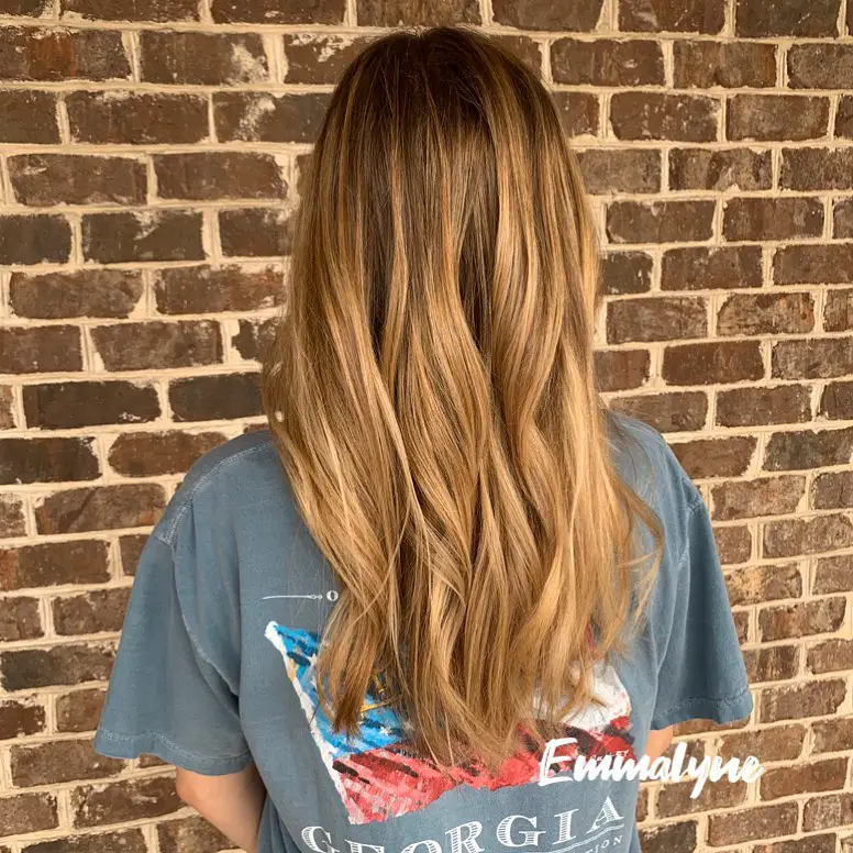 we are loving the results of this super cute balayage