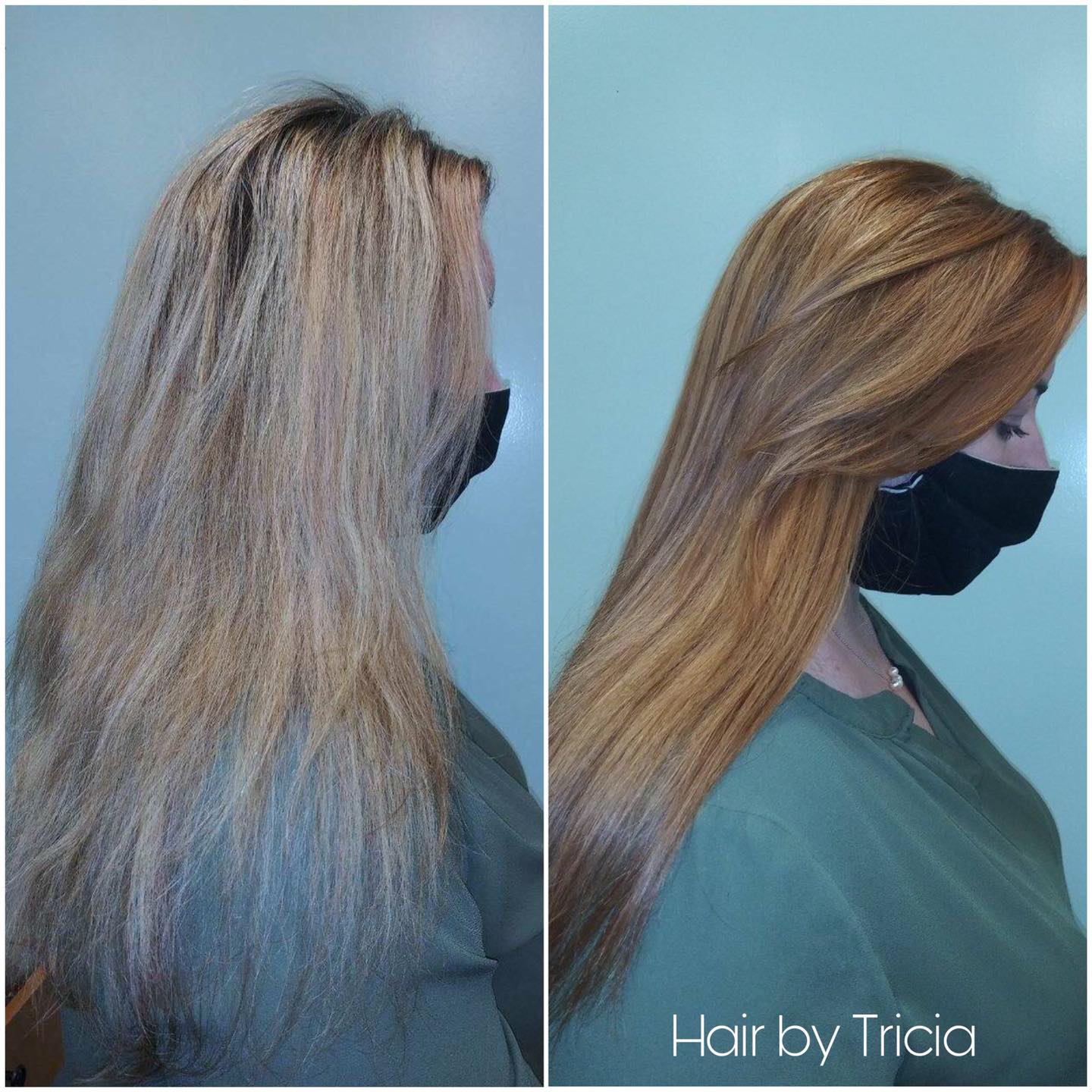 Check out this before and after by Tricia! ✨