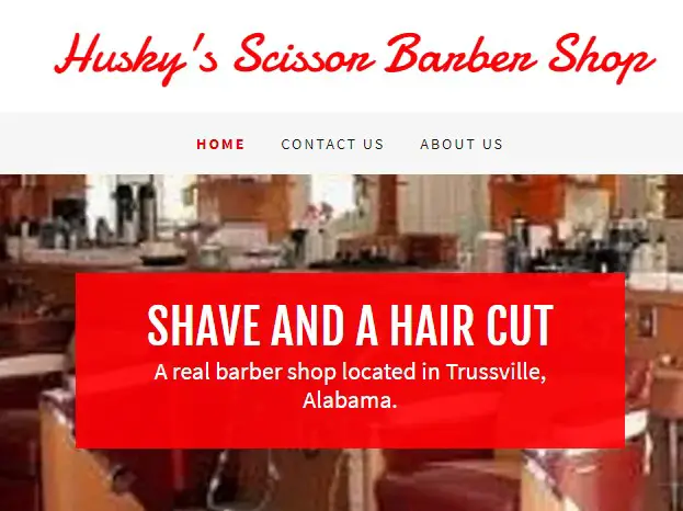 Business logo of Husky's Scissor Barber Shop
