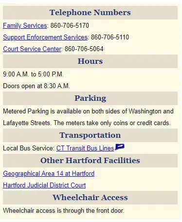 Hartford Superior Court - Family