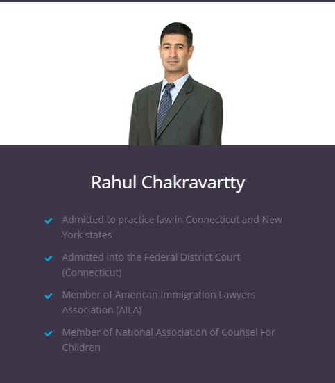Rahul Chakravartty, Attorney