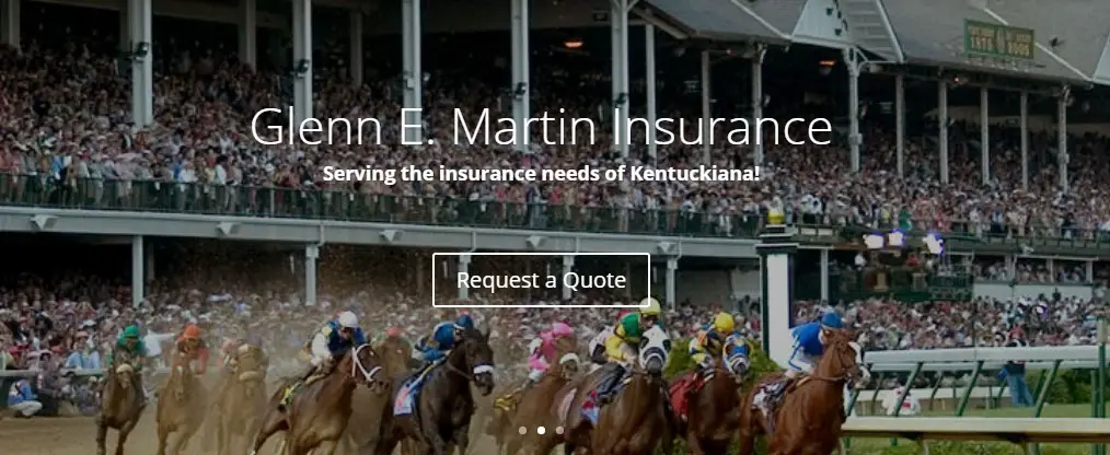 Company logo of Glenn E Martin Insurance