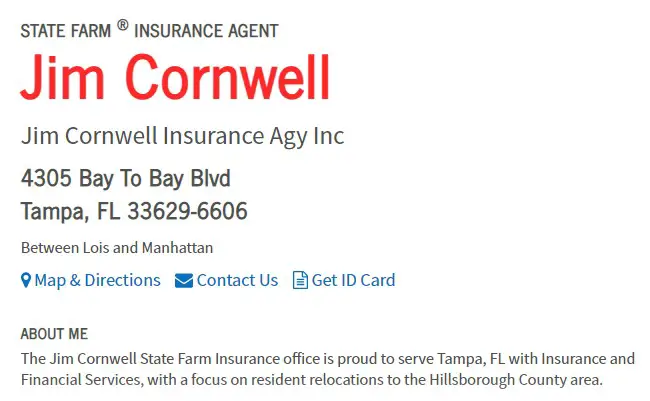 Jim Cornwell - State Farm Insurance Agent