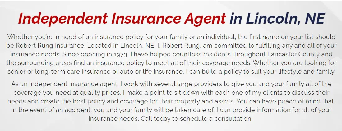 Robert Rung Insurance