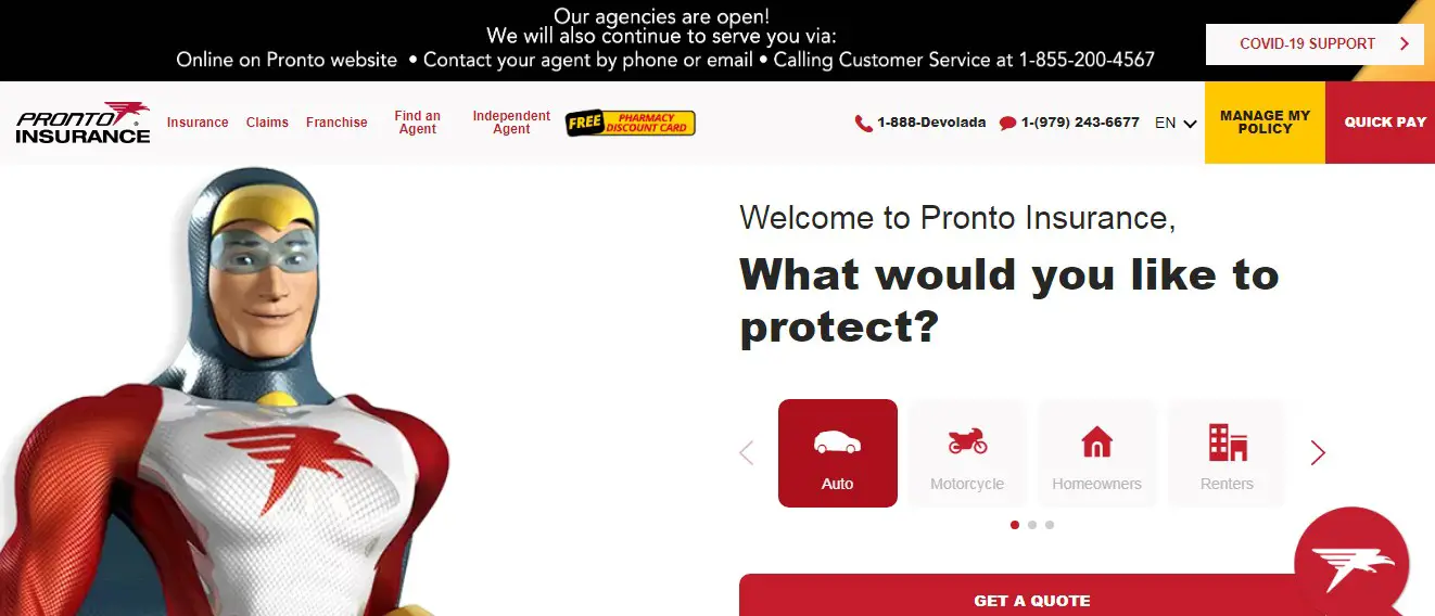 Business logo of Pronto Insurance