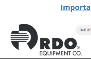 Company logo of RDO Equipment Co.