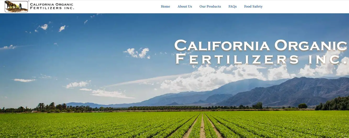 California Organic Fertilizers