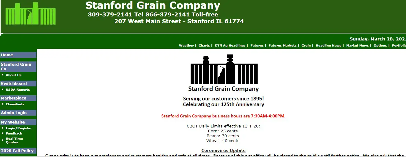 Business logo of Stanford Grain Co