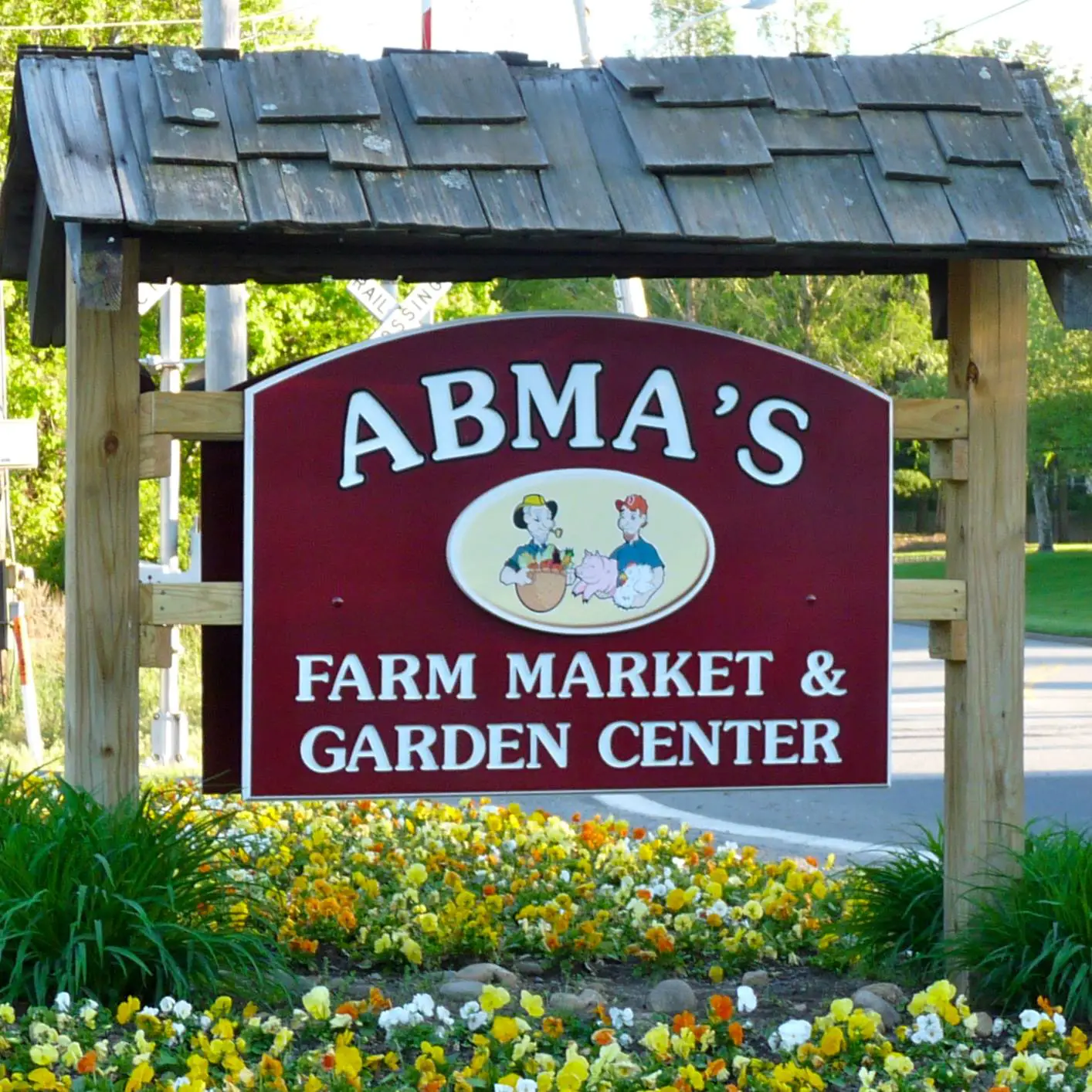 Business logo of Abma's Farm Market, Greenhouse & Petting Zoo
