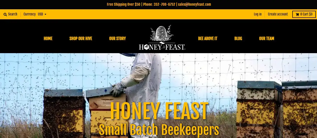 Company logo of Honey Feast