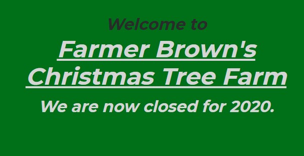 Business logo of Farmer Brown's Christmas Tree Farm