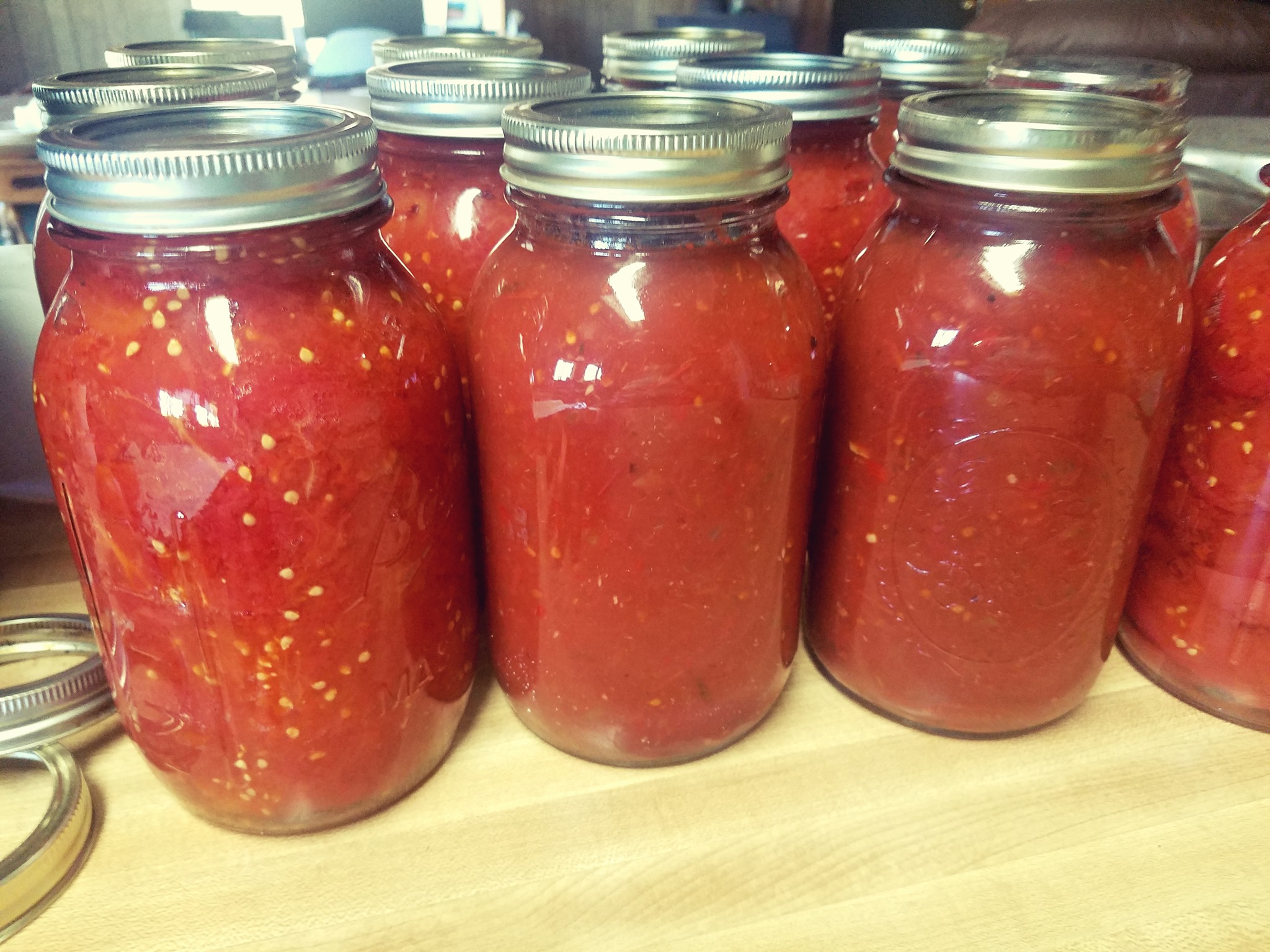 Tomato sauce, salsa making time! It's not to late to pick your own or place an order.