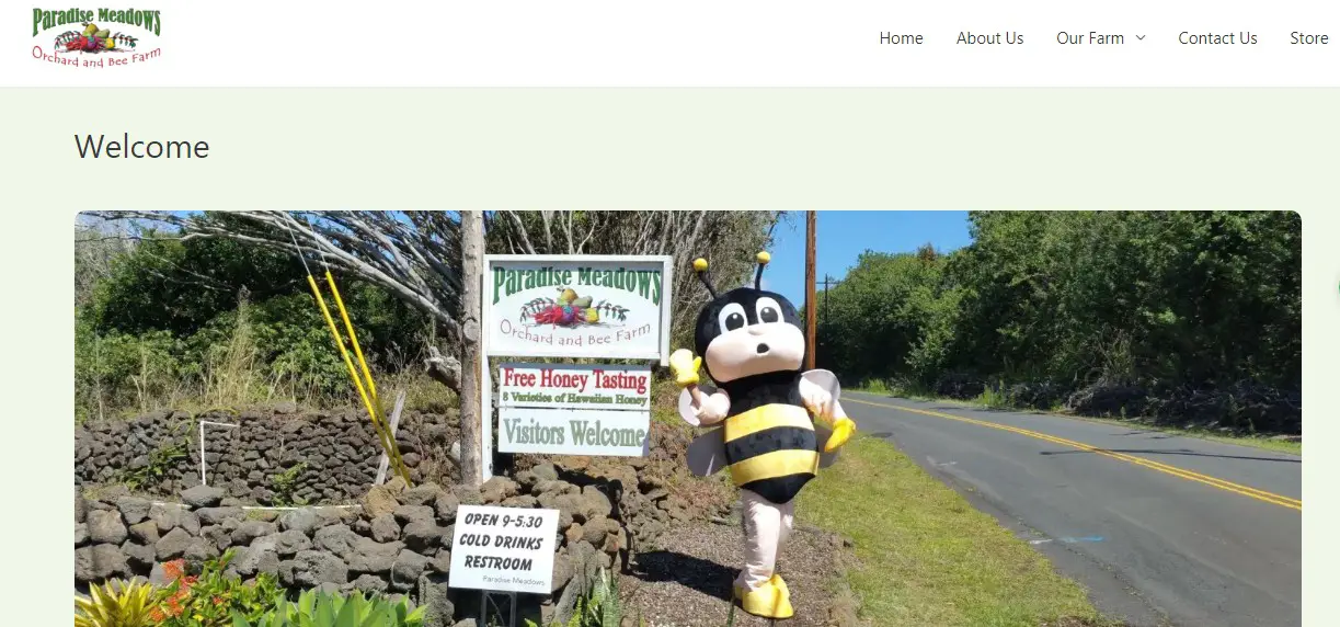 Business logo of Paradise Meadows Orchard & Bee Farm, Home of Hawaii's Local Buzz