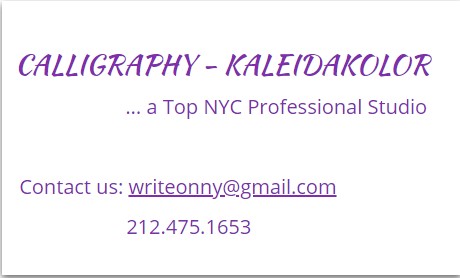 Business logo of Calligraphy - Kaleidakolor Studio