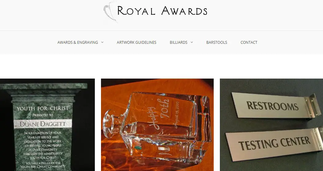 Company logo of Royal Awards