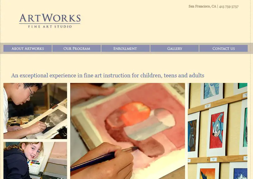 Company logo of Artworks Fine Art Studio