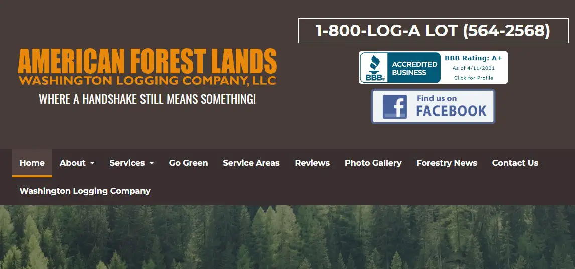 Business logo of American Forest Lands Washington Logging Company LLC