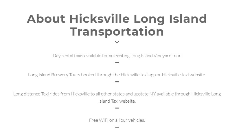 Hicksville Taxi And Airport Service