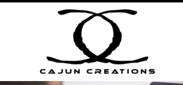 Business logo of Cajun Creations t-shirt printer