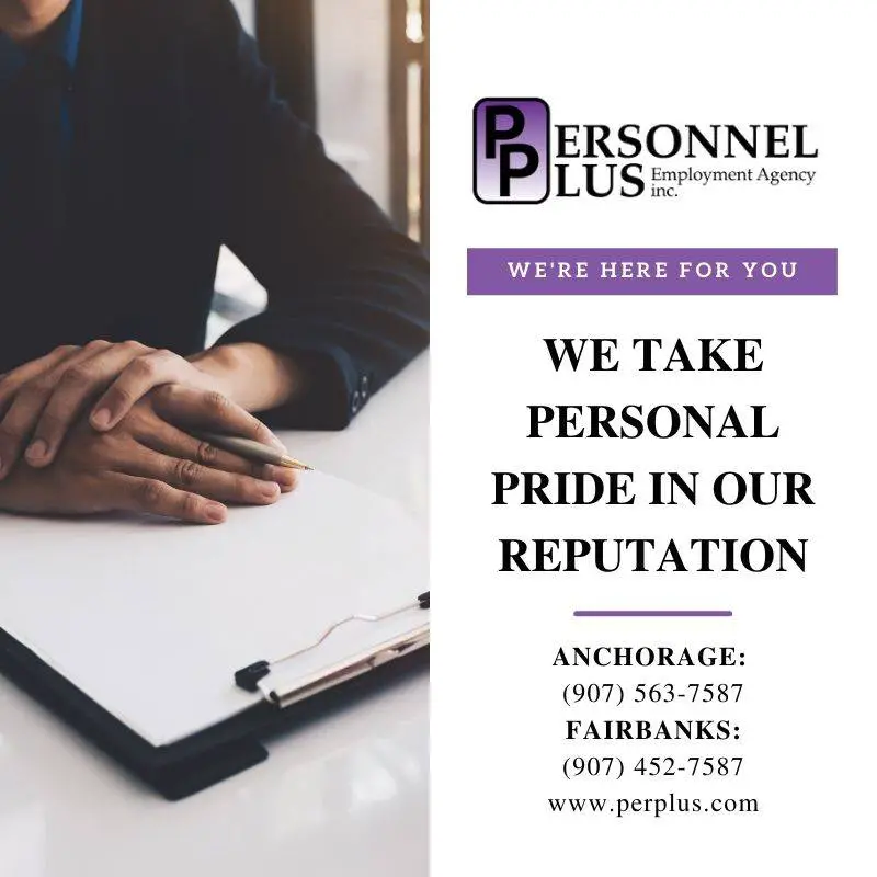 Personnel Plus Employment Agency takes pride in the reputation we’ve built as a reliable staffing resource. If you need staffing help or job assistance, contact our agency today.