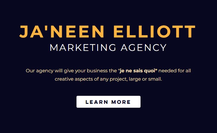Company logo of Ja'neen Elliott Marketing Agency