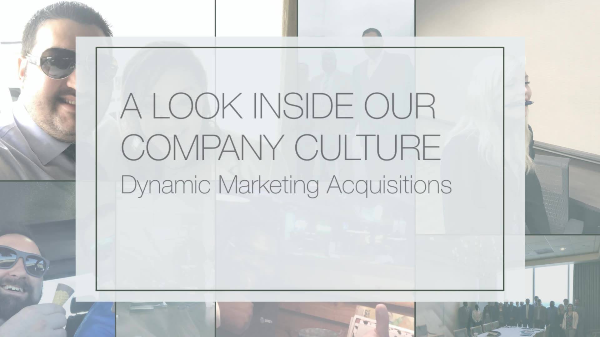 Dynamic Marketing Acquisitions