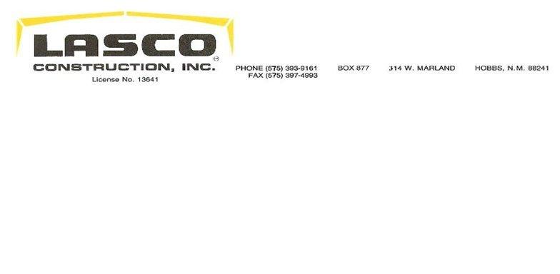 Lasco Construction Inc