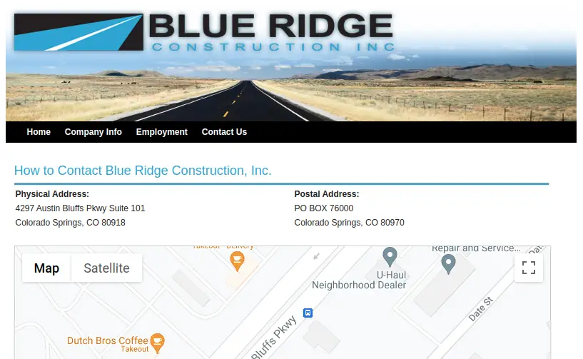 Company logo of Blue Ridge Construction