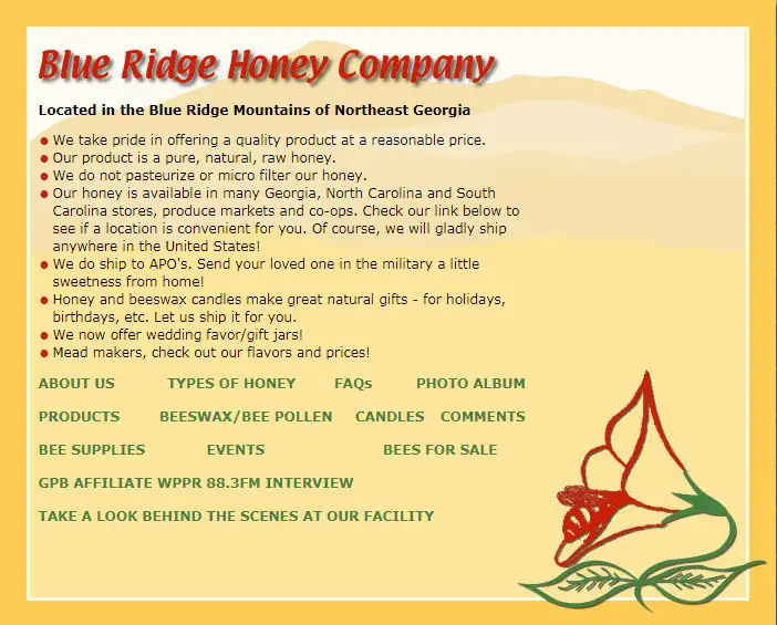 Company logo of Blue Ridge Honey Company