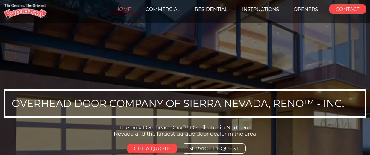 Company logo of Overhead Door Company of Sierra Nevada-Reno