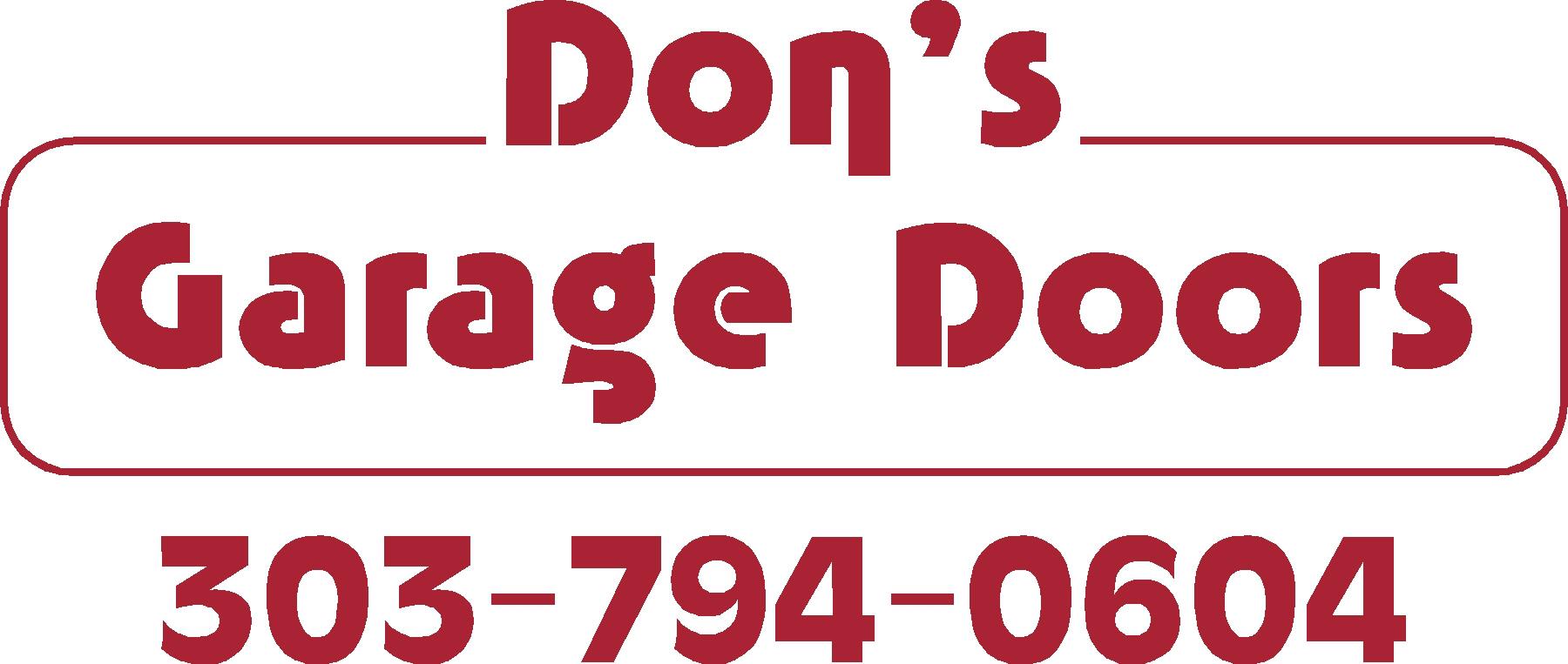 Company logo of Don's Garage Doors