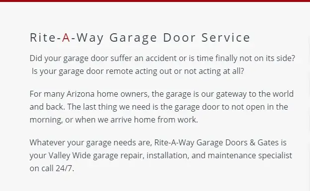 Rite-A-Way Garage Doors & Gates