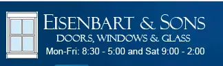 Company logo of Eisenbart & Sons Glass, Windows & Doors