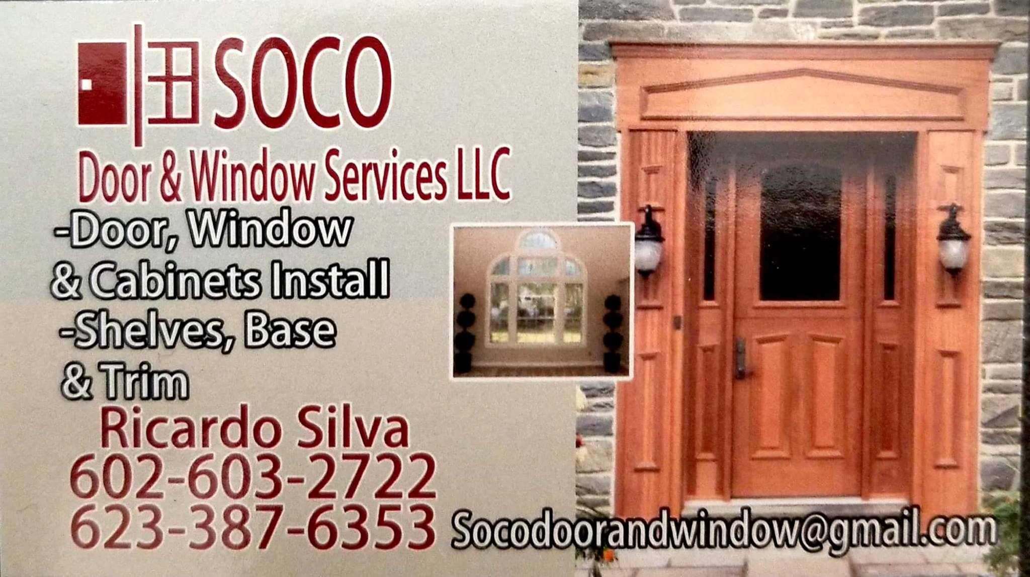 Company logo of SOCO DOOR AND WINDOW SERVICES