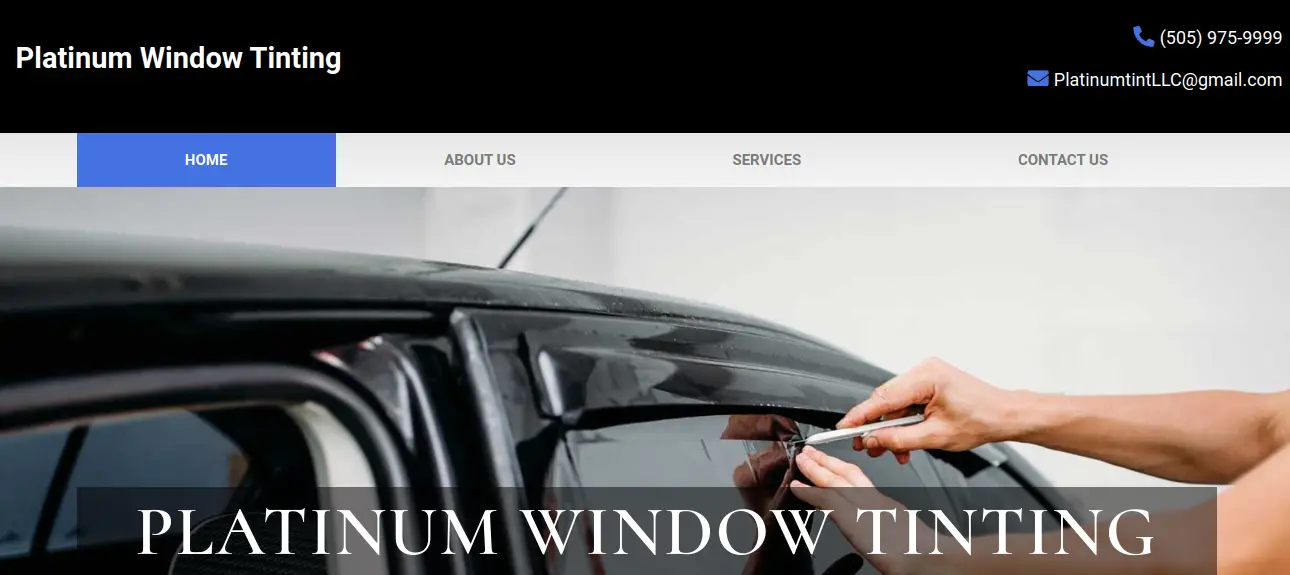 Company logo of Platinum Window Tinting