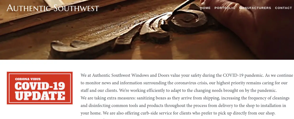 Company logo of Authentic Southwest Windows & Doors
