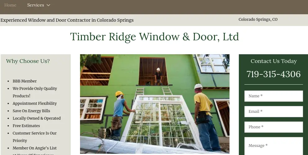 Company logo of Timber Ridge Window & Door LTD