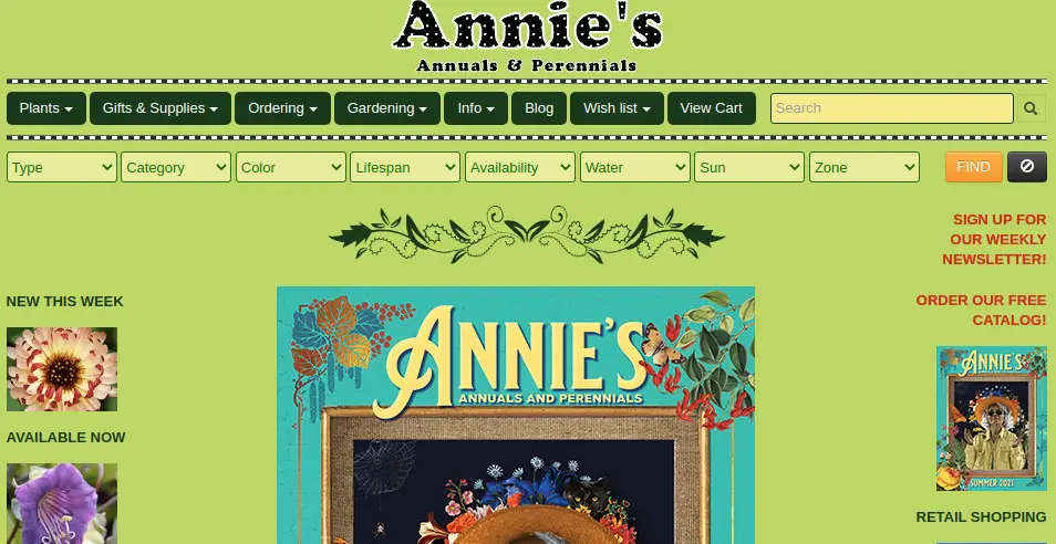 Company logo of Annie's Annuals & Perennials