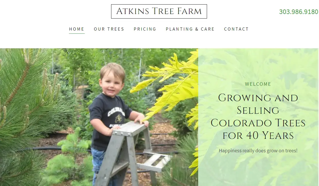 Company logo of Atkins Tree Farm