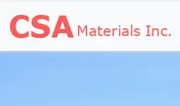 Business logo of CSA Materials, Inc