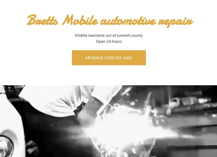 Company logo of Bretts mobile auto repair