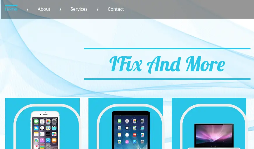 Business logo of iFix and More