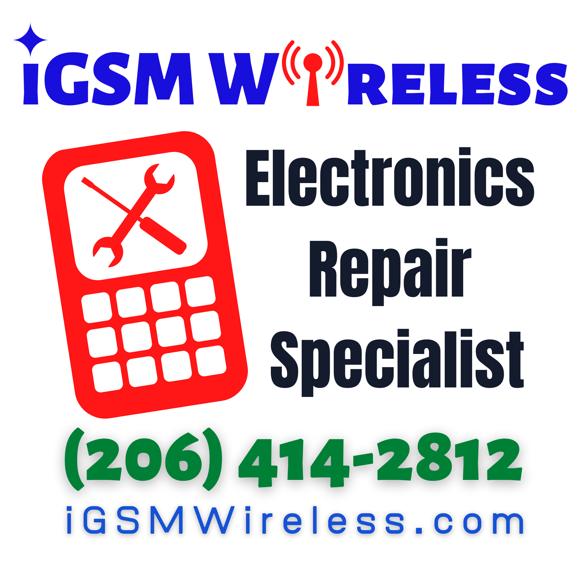 Company logo of iGSM Wireless - Cell Phone Repair | Electronics Repair