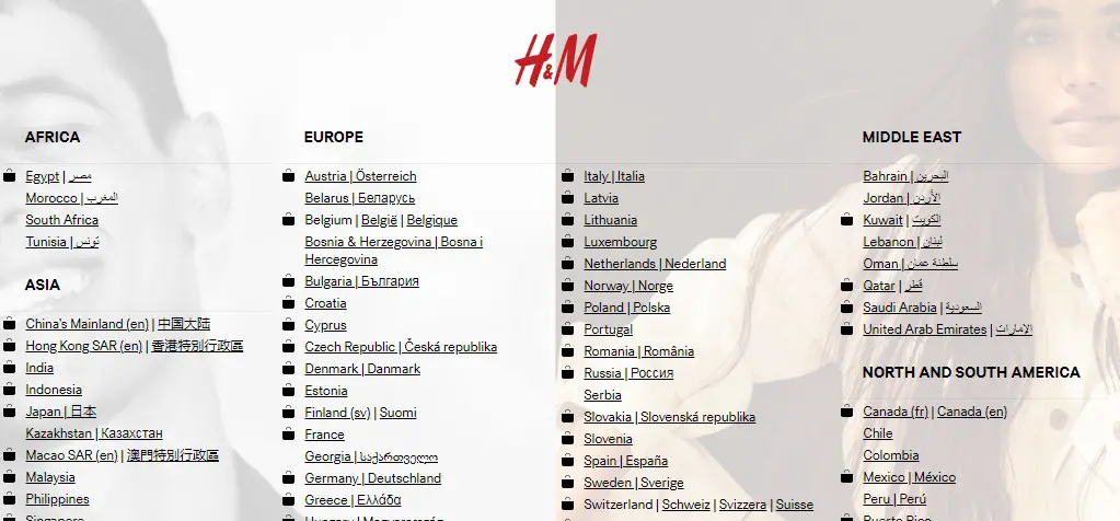 Company logo of H&M