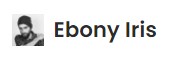 Company logo of Ebony Iris